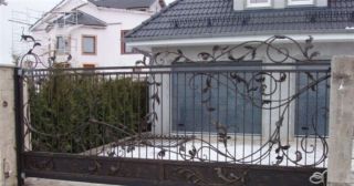 Купить откатные ворота кованые Усть-Лабинск, цена от 2758 руб.