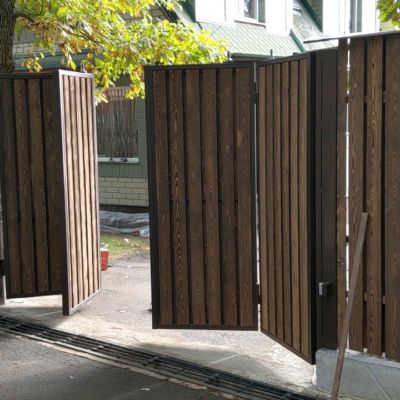 Купите и Закажите Ворота Гармошка: Лучшая Цена от 46618 руб, Установка под Ключ и Доставка в Усть-Лабинске и по Области